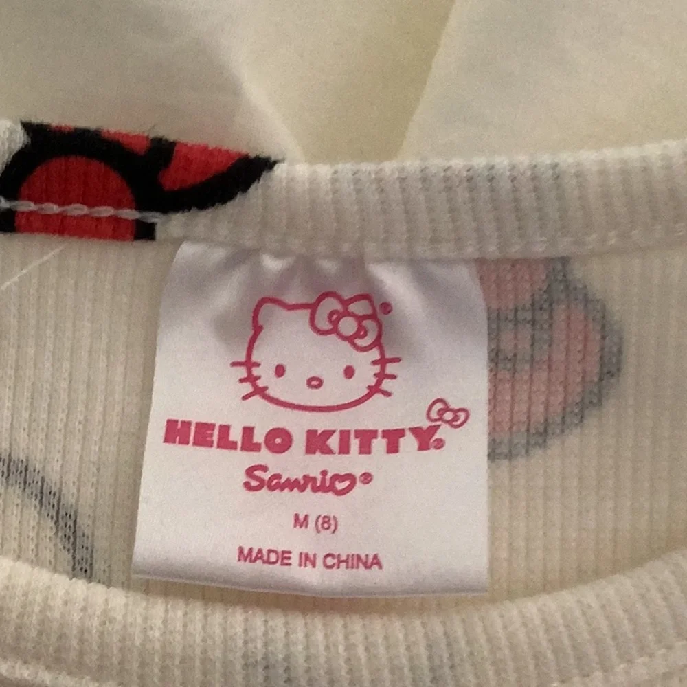 Hello Kitty Ribbed Drop Waist Dress